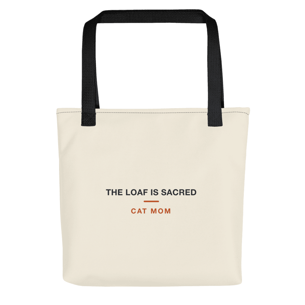 Cat Mom Tote — The Loaf Is Sacred